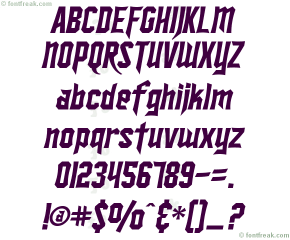 SF Ironsides Italic