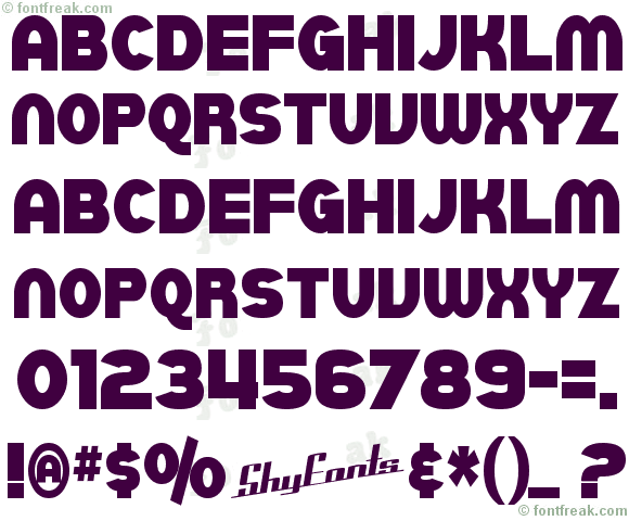 SF Juggernaut Condensed Bold