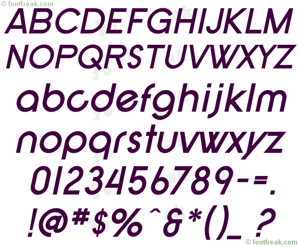 SF New Republic Bold Italic