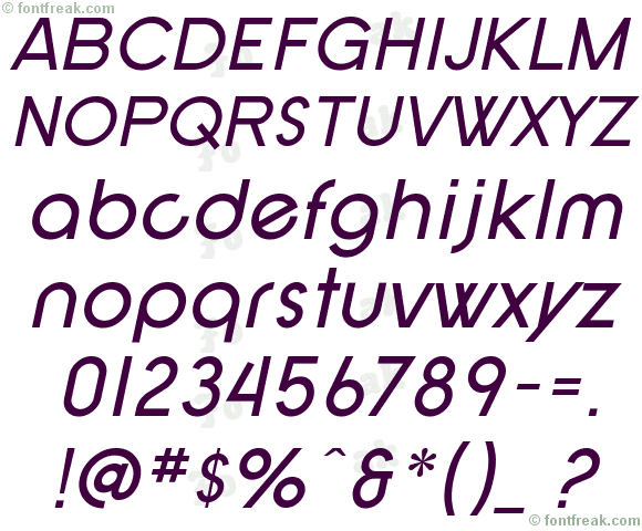 SF New Republic Italic