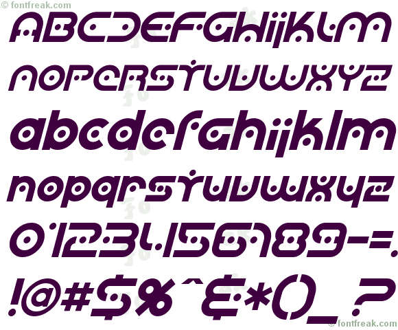 SF Planetary Orbiter Italic