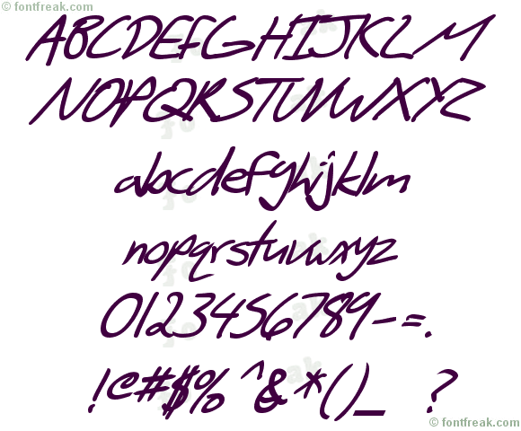 SF Scribbled Sans Bold Italic