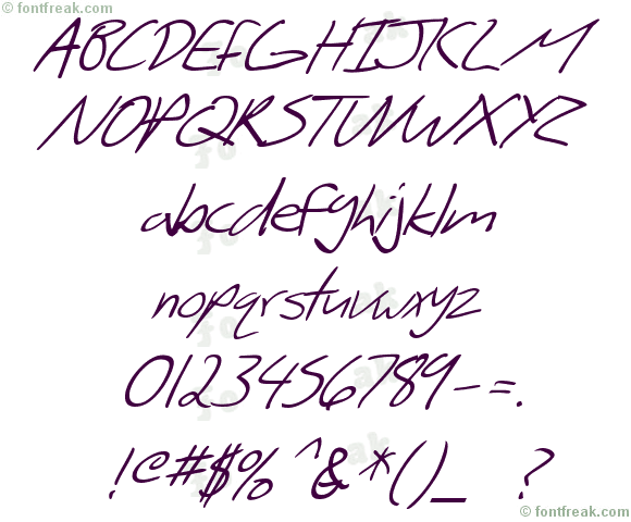 SF Scribbled Sans Italic