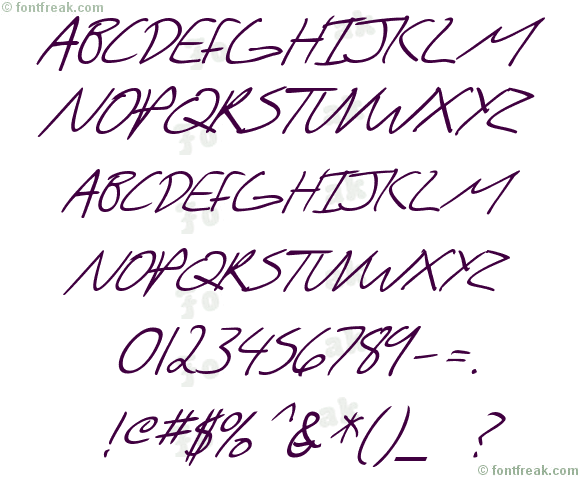 SF Scribbled Sans SC Italic