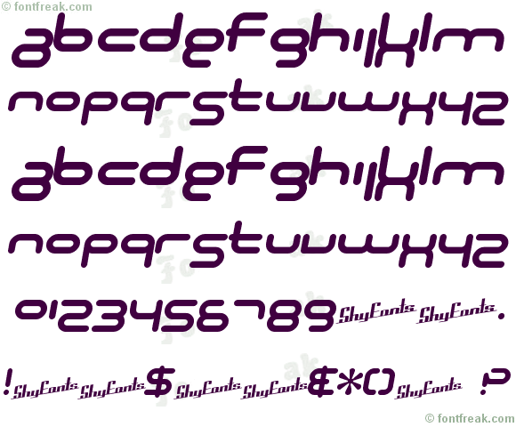 SF Technodelight NS Bold Italic