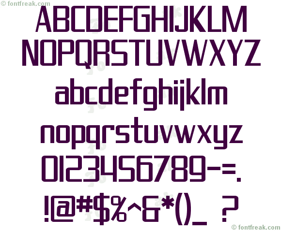 SF Theramin Gothic Condensed