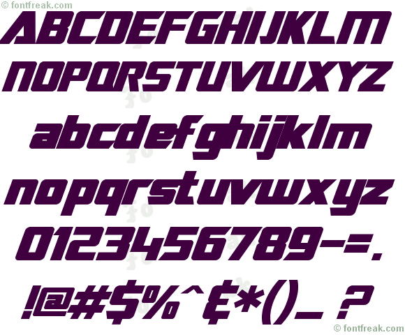 SF TransRobotics Bold Italic