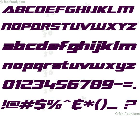 SF TransRobotics Extended Bold Italic