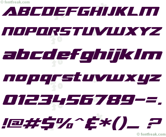 SF TransRobotics Extended Italic