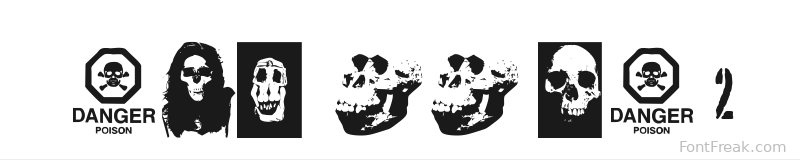 SKULL TS 2 font preview