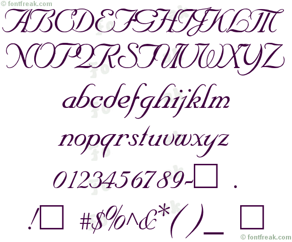 SNC Script Italic