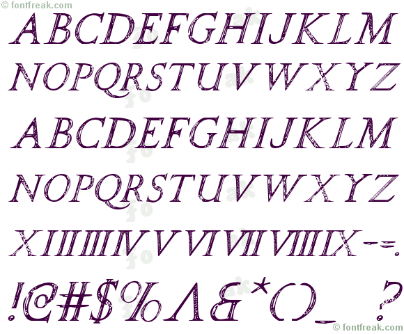 SPQR Italic