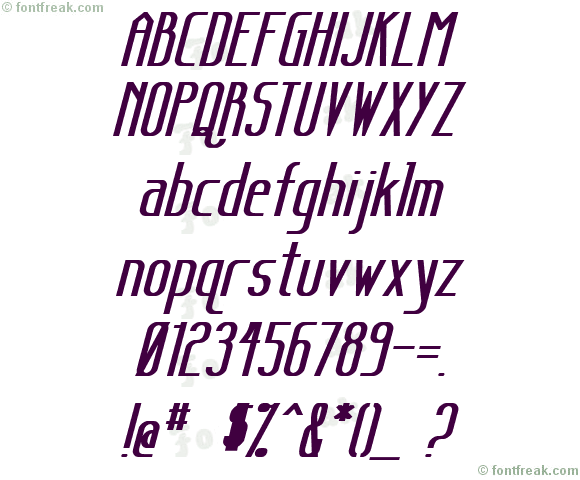 Sanity Bold Italic