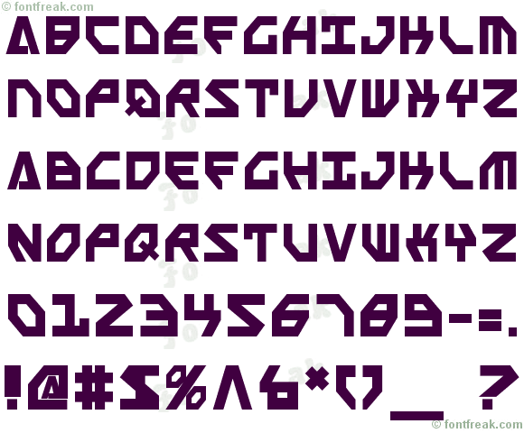 Scarab Script Bold