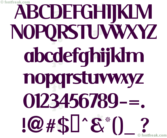 Serif Medium