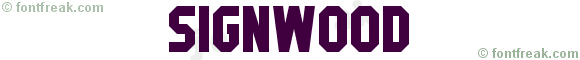 Signwood