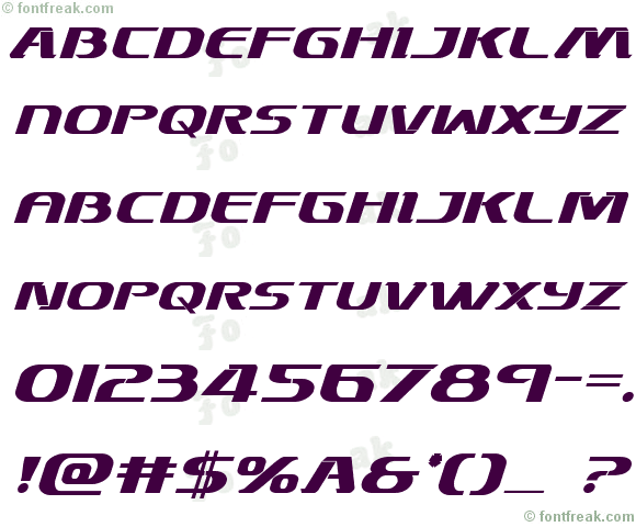 Sky Marshal Bold Italic