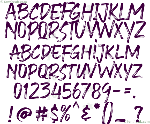 SlouchyBrush-Regular