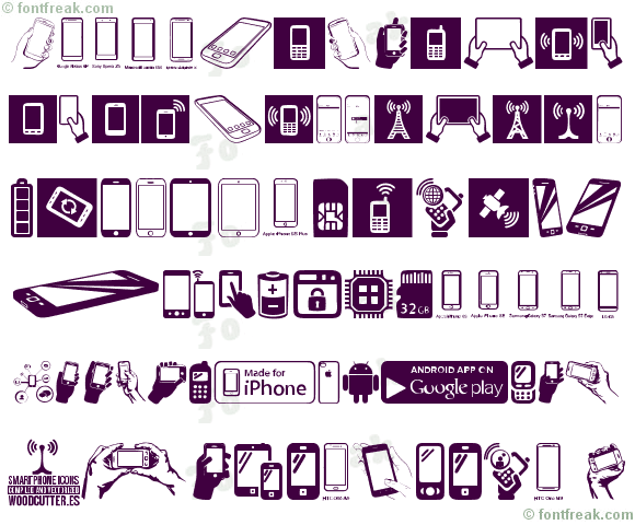 Smartphone Icons