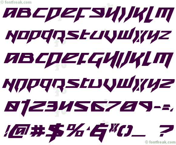 Snubfighter Bold Italic