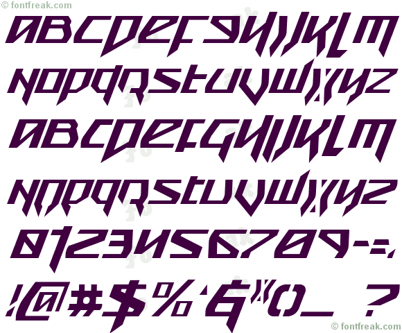 Snubfighter Condensed Italic