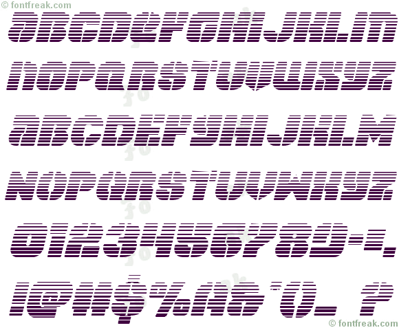 Space Cruiser Scanlines Italic