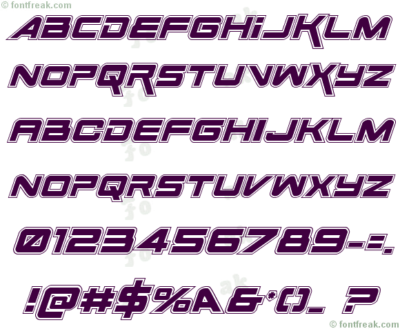 Space Ranger Academy Italic