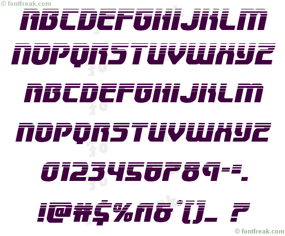 Speedwagon Halftone Italic