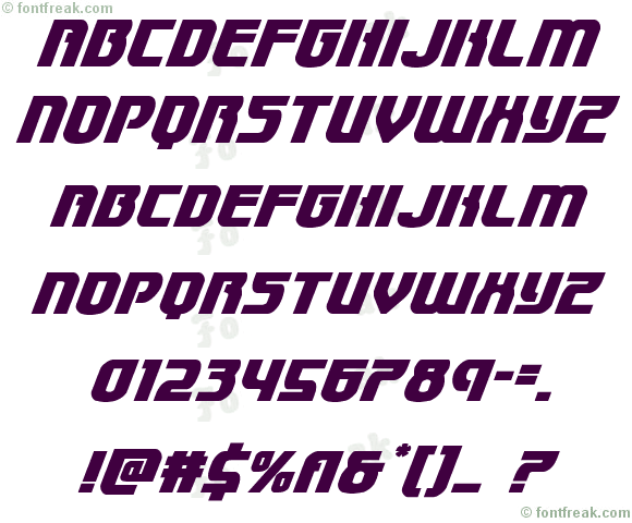 Speedwagon Super-Italic