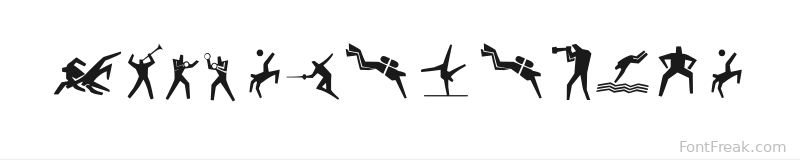 Sport 4 Ever font preview