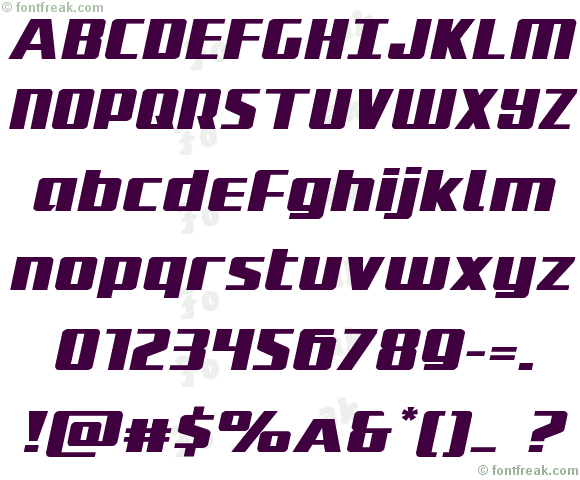 Subadai Baan Expanded Italic