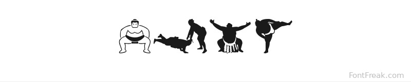 Sumo font preview