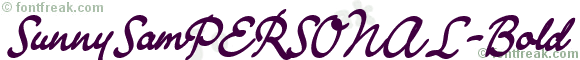 SunnySamPERSONAL-Bold