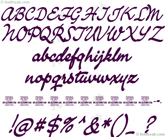 SunnySamPERSONAL-Bold