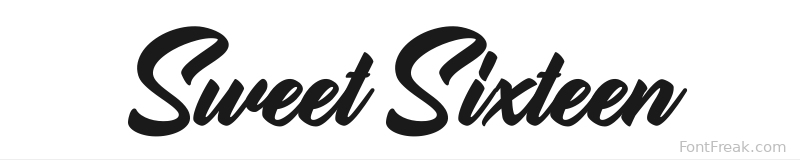 Sweet Sixteen