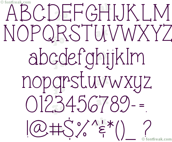 Sweet & sassy serif