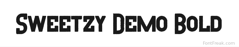 Sweetzy Demo Bold