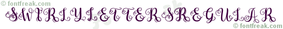 SwirlyLettersRegular