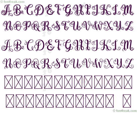 SwirlyLettersRegular