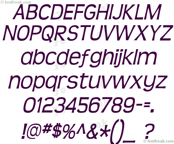 Teen Italic