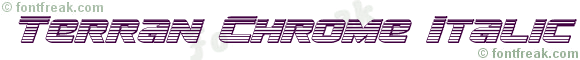 Terran Chrome Italic