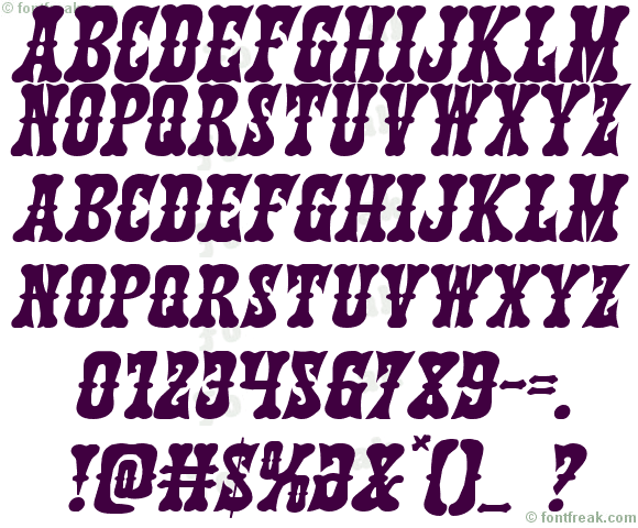 Texas Ranger Expanded Italic