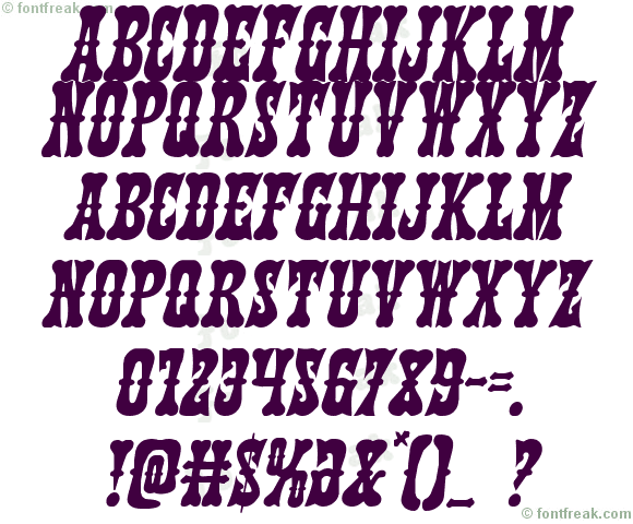 Texas Ranger Italic