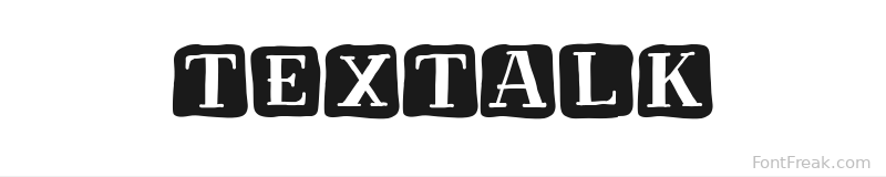 Textalk font preview