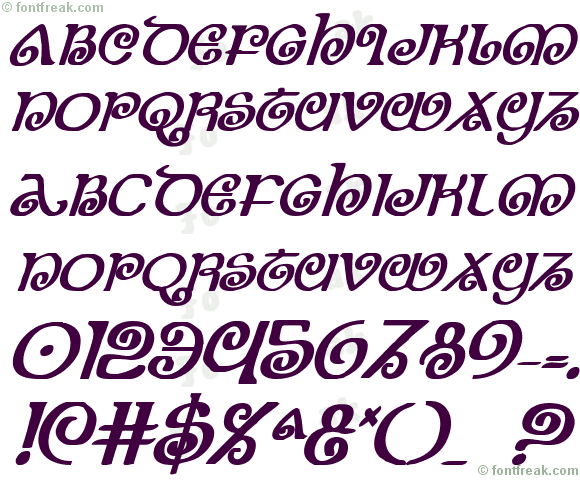 The Shire Bold Italic