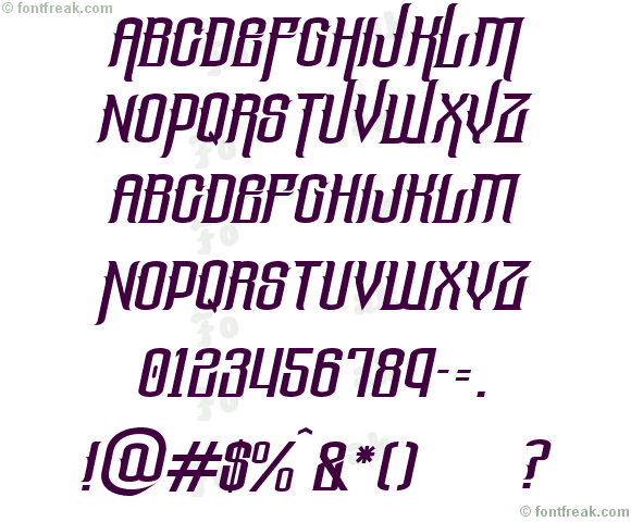 The Lost Canyon Italic