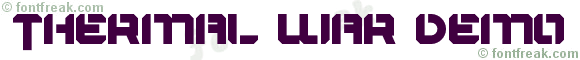 Thermal War Demo
