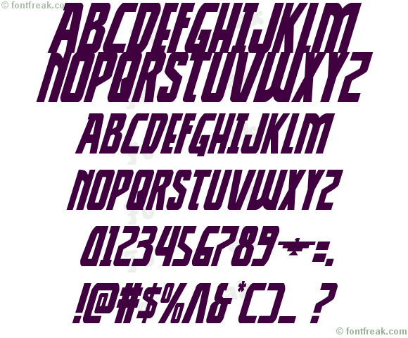 Thunder-Hawk Italic