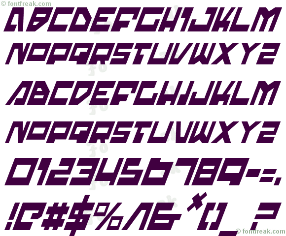 Trajia Condensed Italic