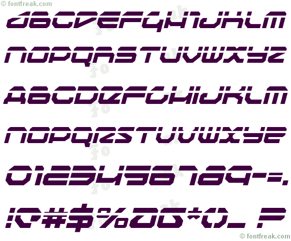 Traveler Laser Italic